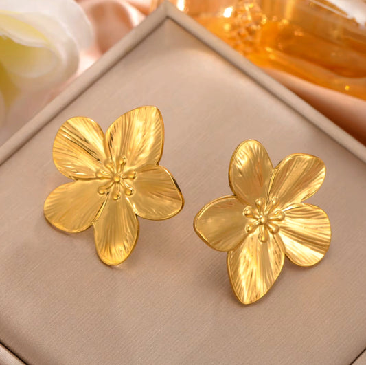 Boucles d'Oreilles Flower
