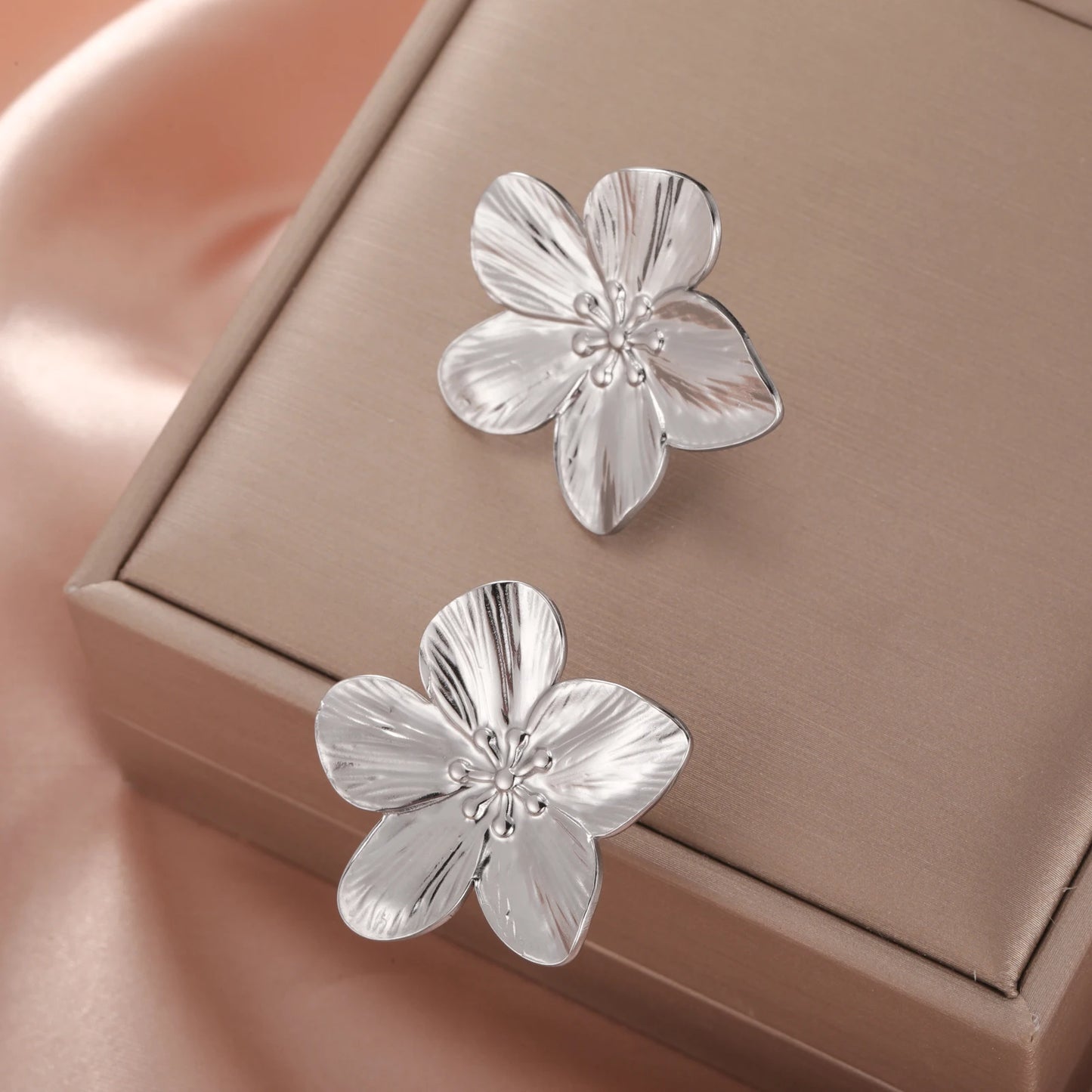 Boucles d'Oreilles Flower