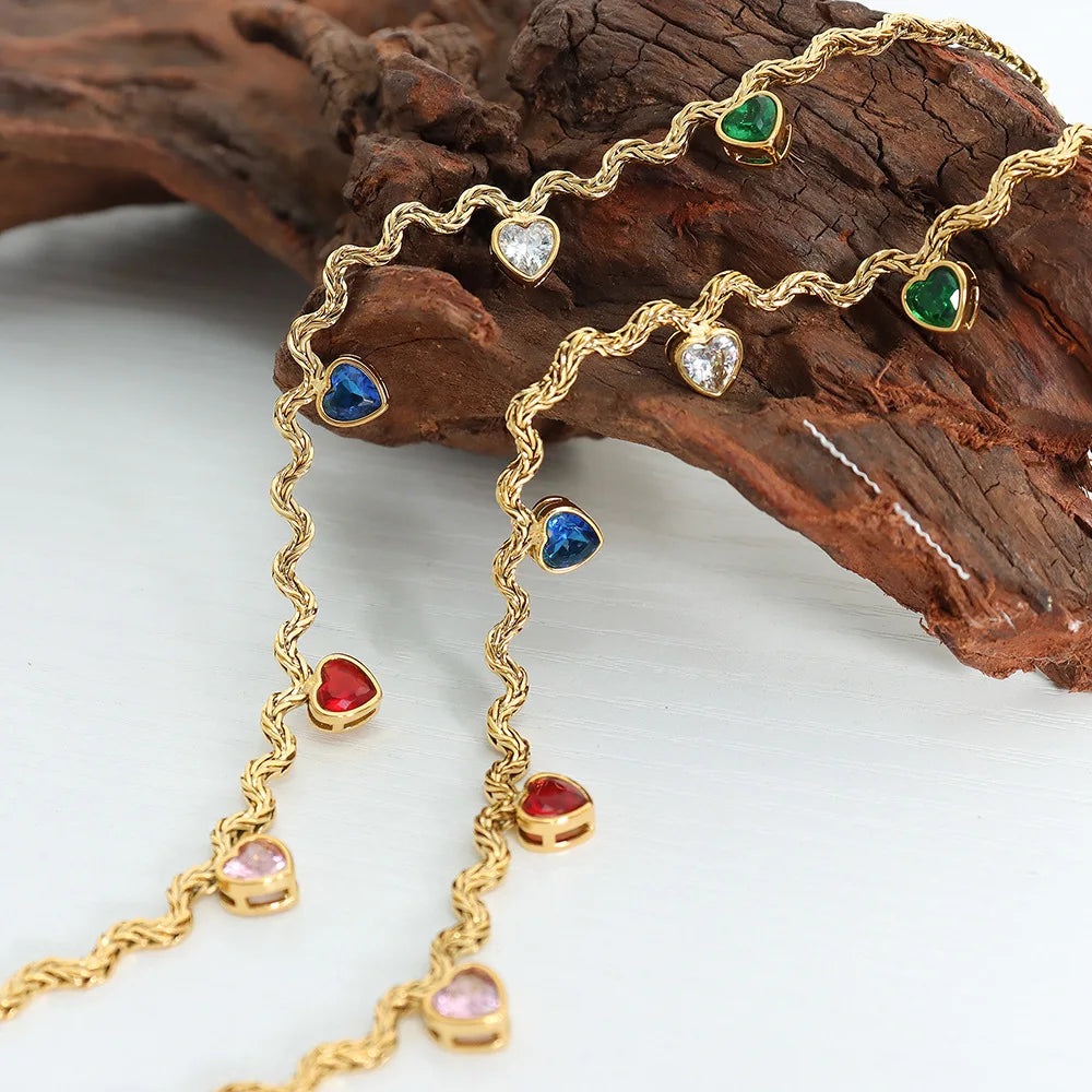 Collier Heart Color