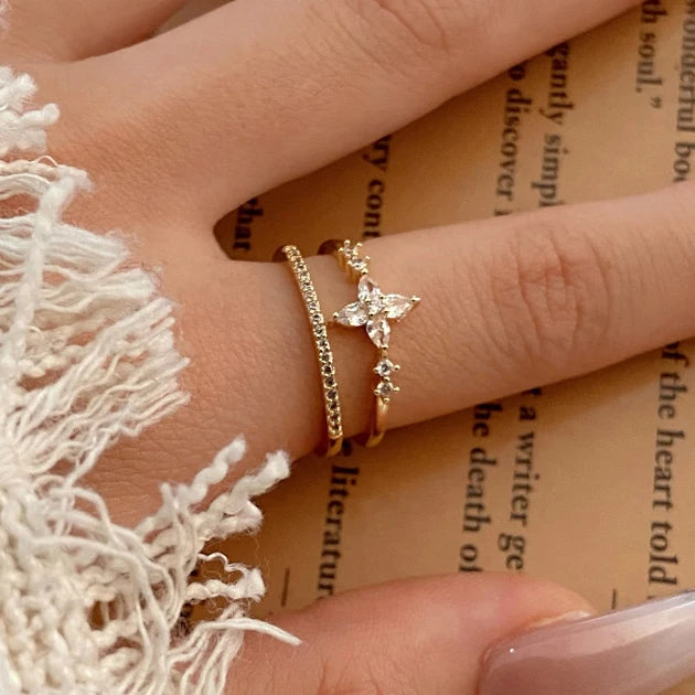 Bague Starlight Argent/Or