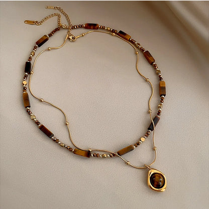Collier Eye Tiger