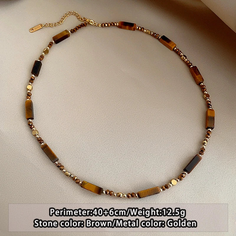 Collier Eye Tiger