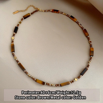 Collier Eye Tiger