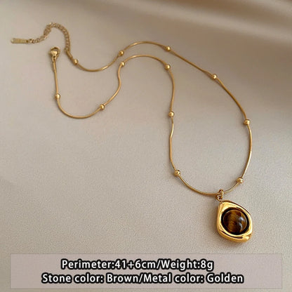 Collier Eye Tiger