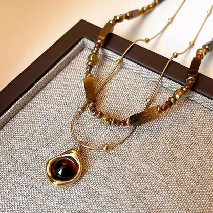 Collier Eye Tiger