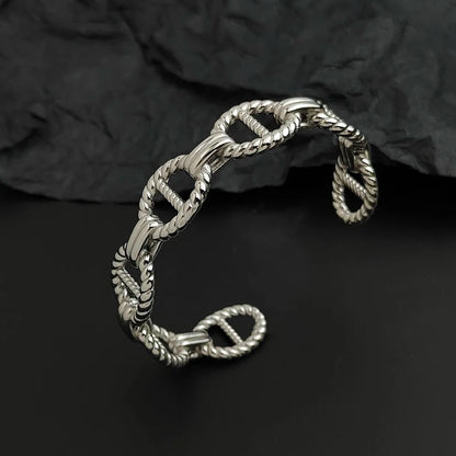 Bracelet Ancrage Argent/Or