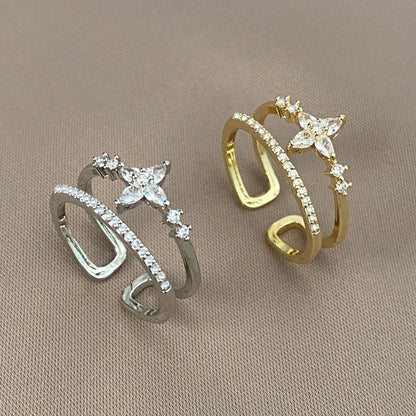 Bague Starlight Argent/Or