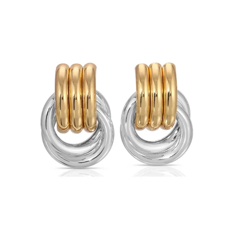 Boucles d'oreilles Annabelle Silver & Gold