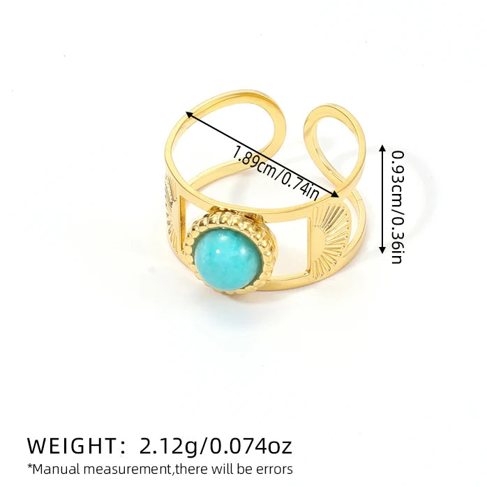 Bague Bohémian Turquoise