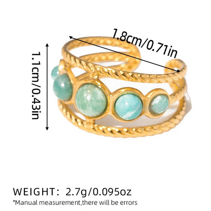 Bague Bohémian Turquoise