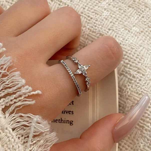 Bague Starlight Argent/Or