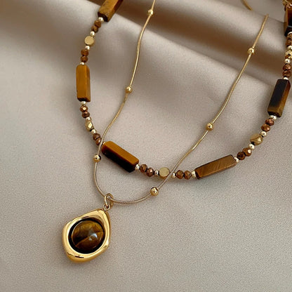 Collier Eye Tiger