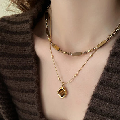 Collier Eye Tiger