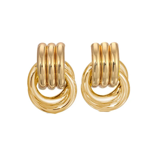 Boucles d'oreilles Annabelle Silver & Gold