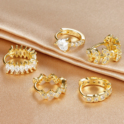 Boucles d'oreilles Mixtes Diamond