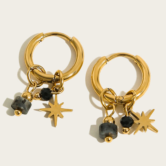 Boucles d'oreilles Midnight Black