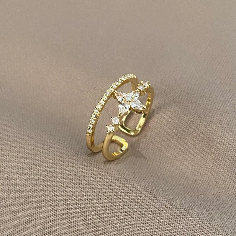 Bague Starlight Argent/Or