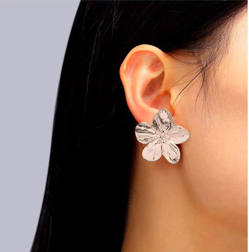 Boucles d'Oreilles Flower